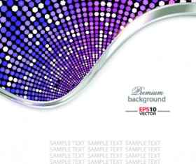 Abstract Rainbow background vector 03