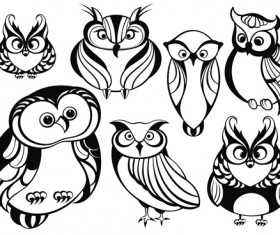 lovely Animals Vector Silhouettes 02