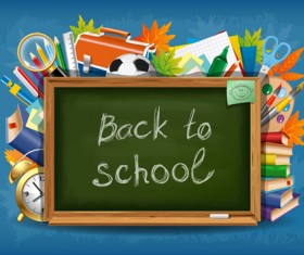 Back to school Creative background 05