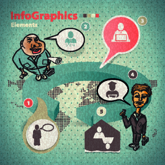 Business Infographic creative design 207