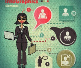Business Infographic creative design 208