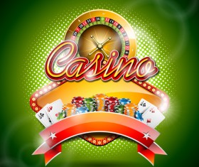 Casino Backgrounds vector 02