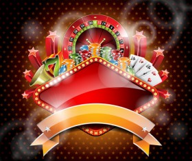 Casino Backgrounds vector 05