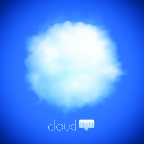 Clouds Vector backgrounds 02