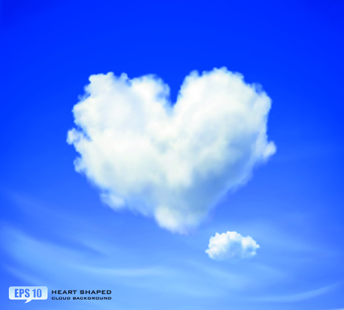 Clouds Vector backgrounds 04