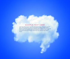 Clouds Vector backgrounds 05