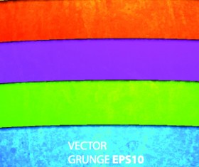 Colored shapes vector background 02