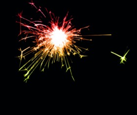 Fireworks Effect background vector 04