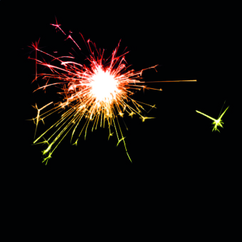 Fireworks Effect background vector 04