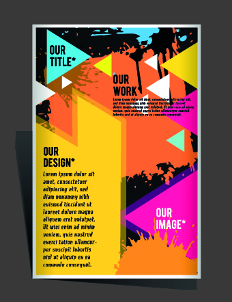 Modern Flyers And Brochure Design Vector 02 Free Download