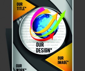 Modern Flyers and brochure design vector 03