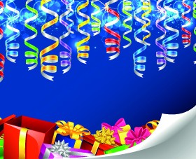 Funny Happy Birthday vector background 01