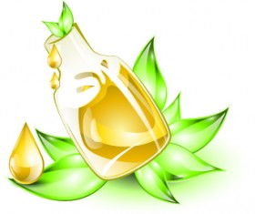 Glass food vector Illustration 02