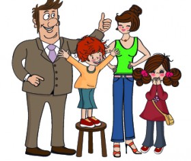 Happy Child vector 04