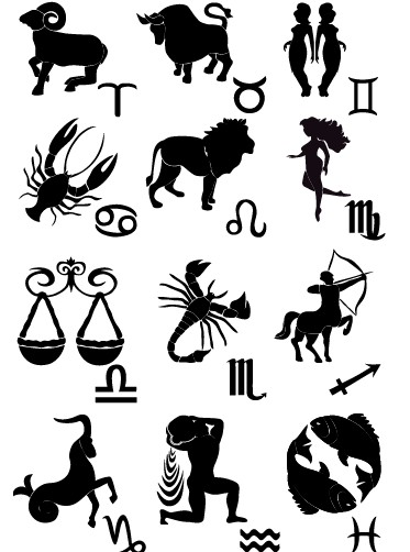 Creative Horoscope design vector 04 free download