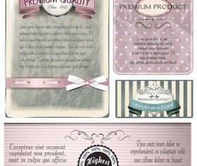 Best Retro Quality Labels vector 03