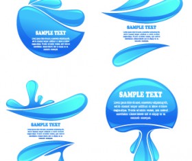 Abstract style Logos design vector 02