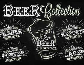 Black style Menu design vector 04