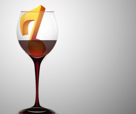 Romantic Music background vector 02