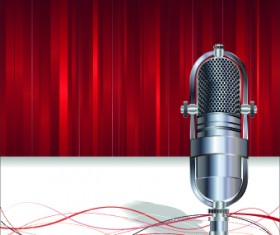 Music design backgrounds vector 02