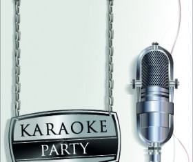 Music design backgrounds vector 04