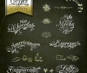 Restaurant coffee Calligraphy design vector