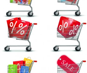 Creative Sale design elements vector Illustration 01