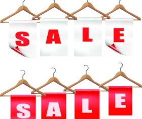 Creative Sale design elements vector Illustration 02