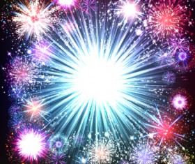 Salute effect design vector 05