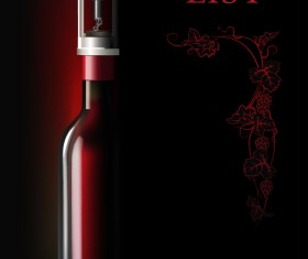 Wine design elements vector 04