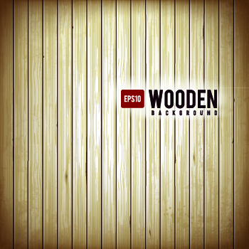 Realistic Wooden background vector 03