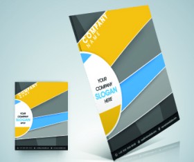 Stylish business flyer template design 01