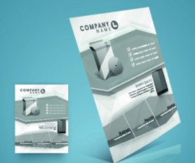 Stylish business flyer template design 03