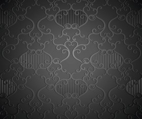 luxurious Floral pattern vector set 05