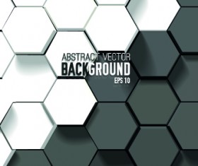 Honeycomb vector backgrounds 05