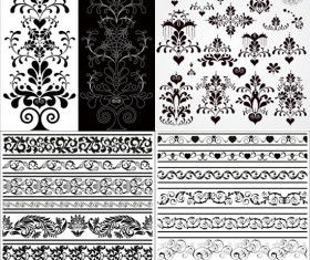 Floral continuous Border vector