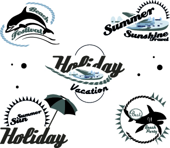 Black and White logos vector Collection 02