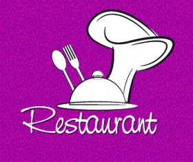 Restaurant menu cover design set 05