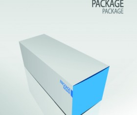 Vector Box package design elements 04