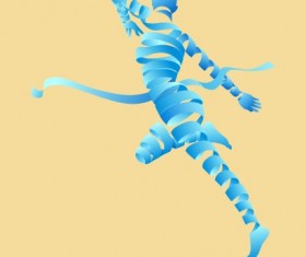 Creative Ribbon design background 01