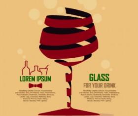 Creative Ribbon design background 02