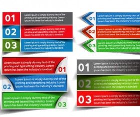 Banners web design vector 05