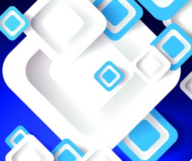 Shiny 3D Rectangle Squares background 02