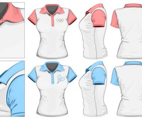 Clothes template design vector 06