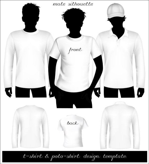 Clothes template design vector 07