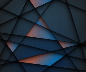 Concept geometric shapes background vector