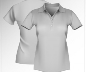 Clothes template design vector 08