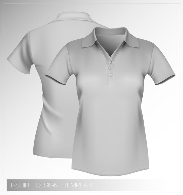 Clothes template design vector 08