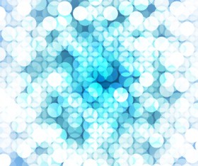 Blue halation vector background
