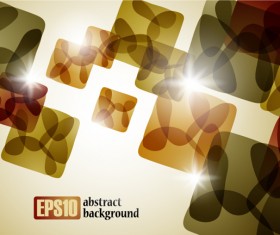 Abstract square vector background